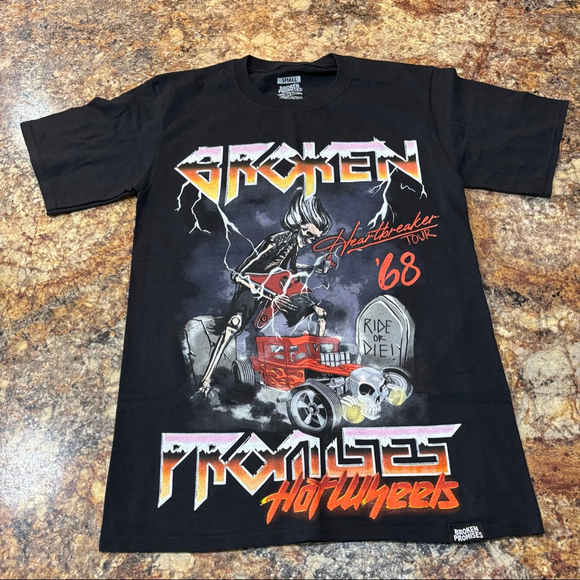 Broken Promises Other - Broken Promises x Hot Wheels “Heartbreaker Tour ’68” Graphic Tee